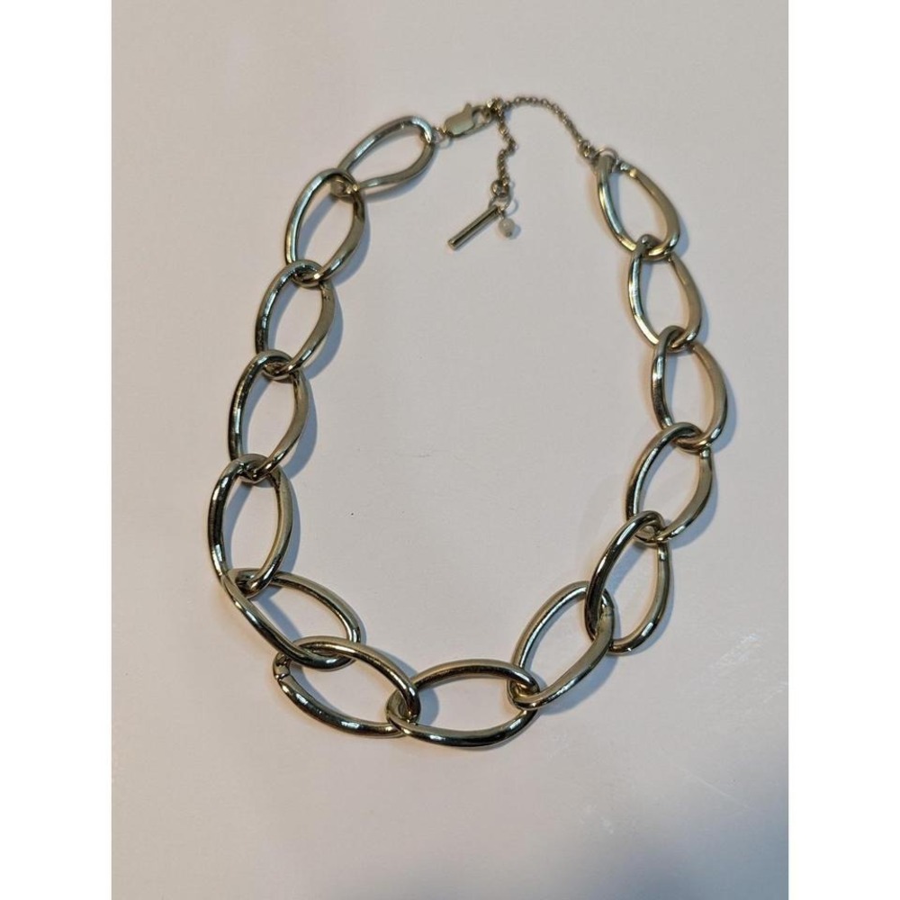 Kenneth Cole 16-in gold tone ring chain necklace